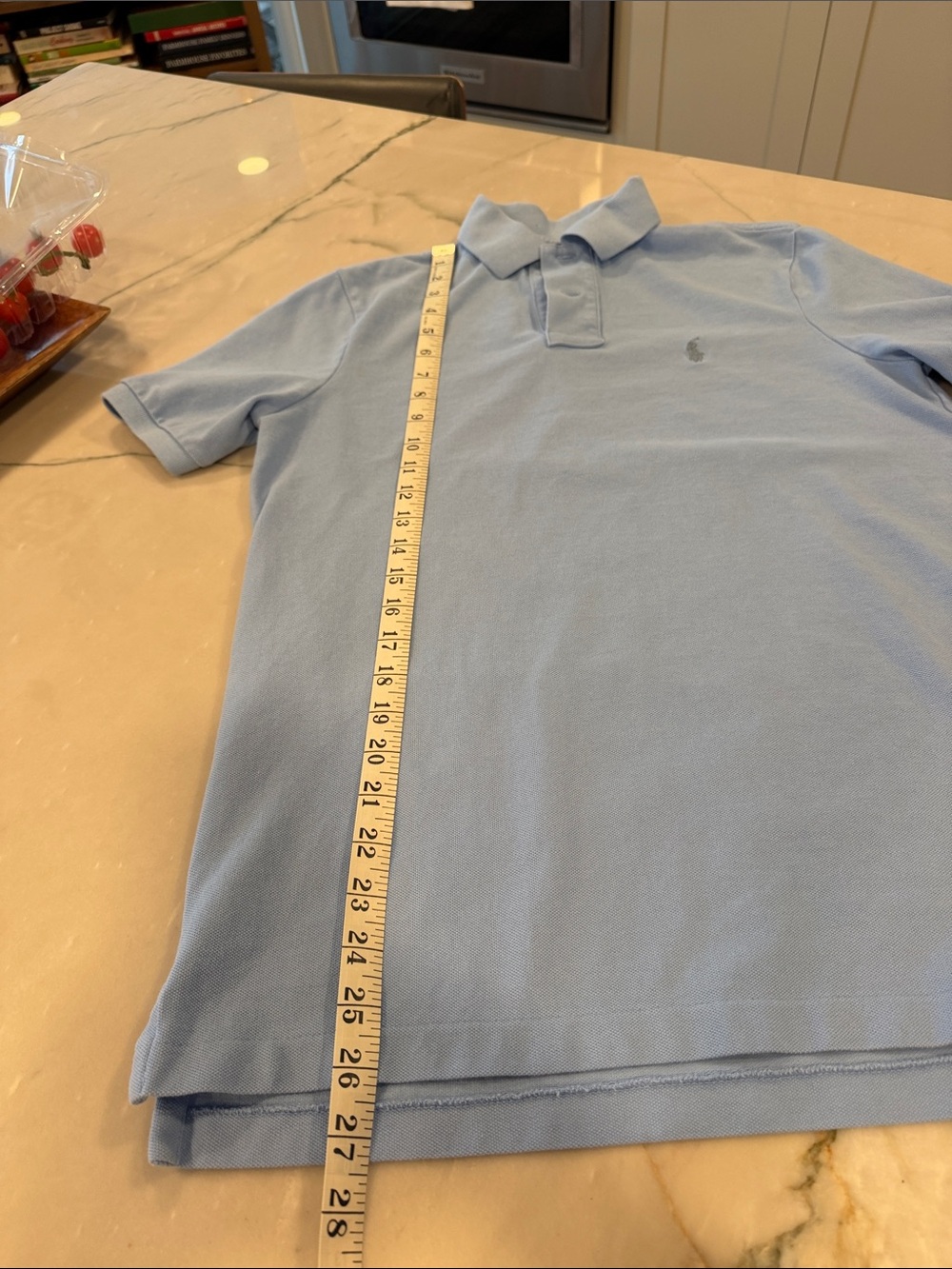 Polo by Ralph Lauren Light Blue Short-Sleeve Polo - Picture 4 of 5